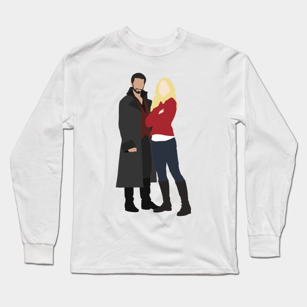 Captain Swan Long Sleeve T-Shirt by eevylynn